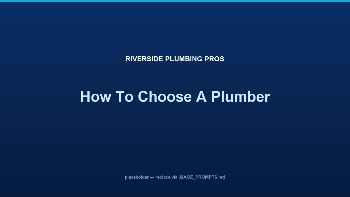 A homeowner reviewing a licensed plumber's written estimate in Riverside